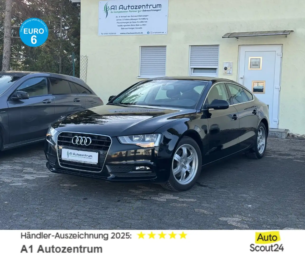 Audi A5 2.0 TDI ultra Sportback Navi Tempomat S-Lenkrad Schwarz - 1