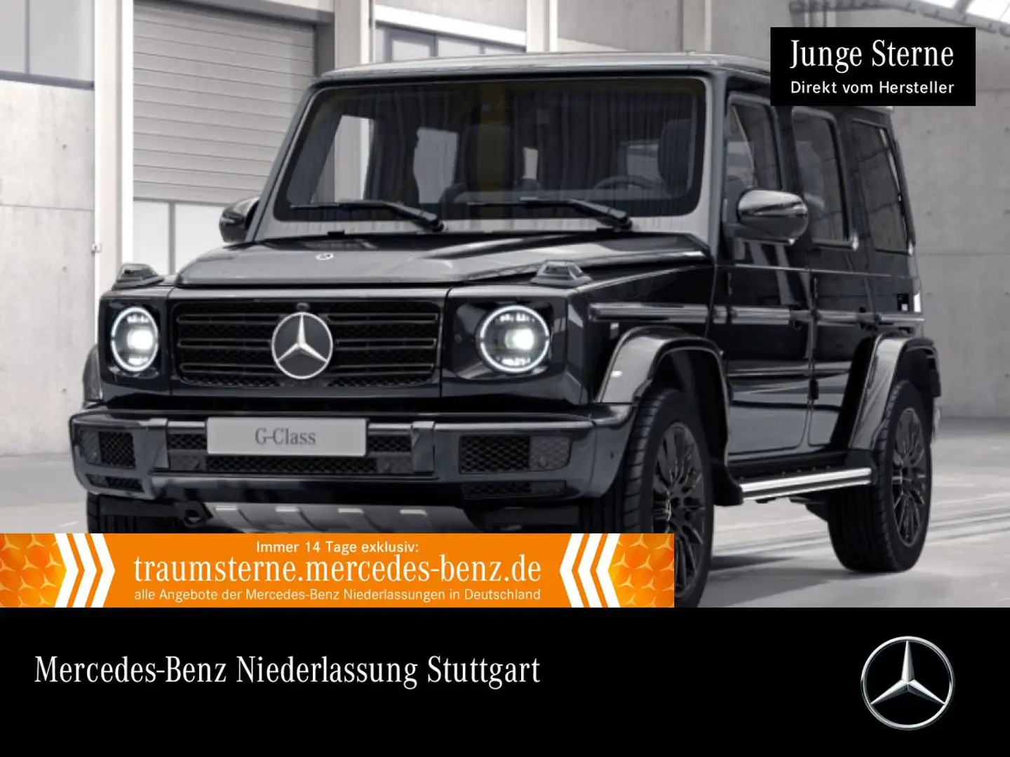 Mercedes-Benz G 400 d AMG+NIGHT+GSD+360+AHK+MULTIBEAM+STHZG+20" Schwarz - 1