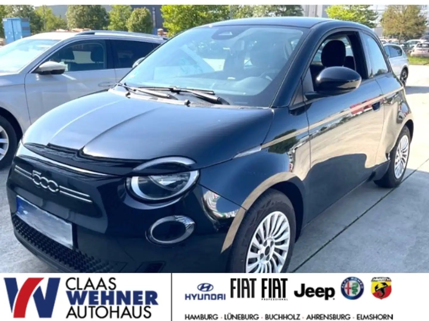 Fiat 500e e  Neuer Action MJ22 Automatik One Pedal Drive Schwarz - 1
