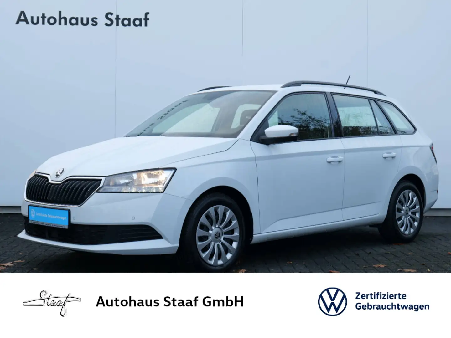 Skoda Fabia Ambition 1.0 TSI 95PS 5-Gang Blanc - 1