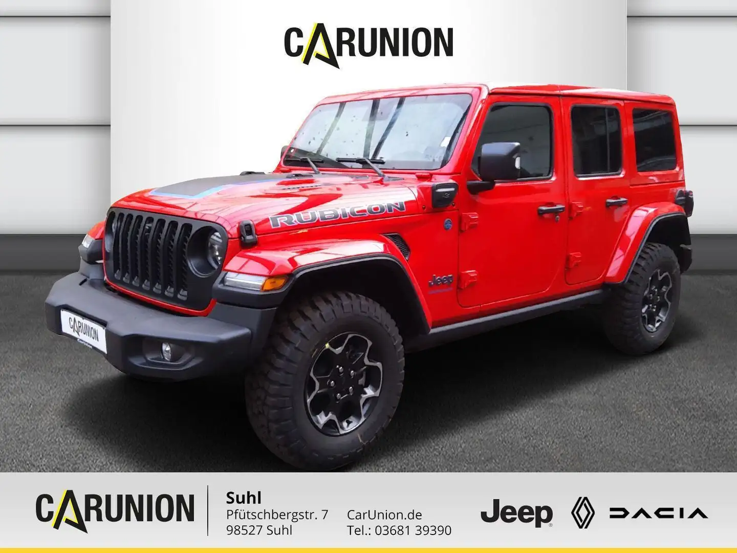 Jeep Wrangler Unlimited (JL) Plug-In Hybrid Rubicon Rot - 1