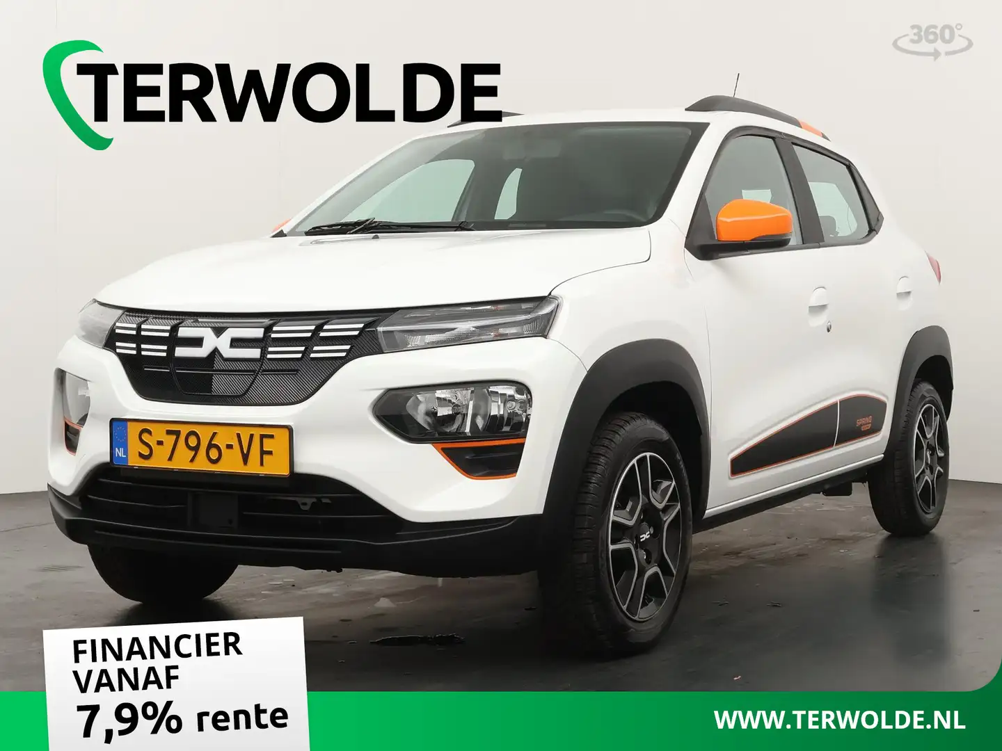 Dacia Spring Expression 27 kWh | DC Lader | Navigatie | Wit - 1