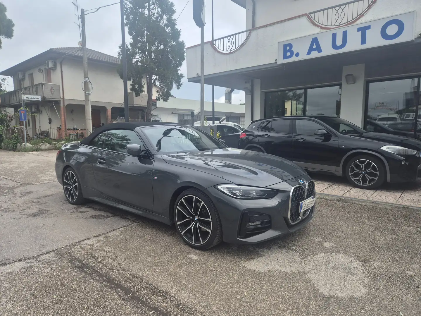 BMW 420 Serie 4 G23 2020 Cabrio 420i Cabrio Msport auto Gris - 1