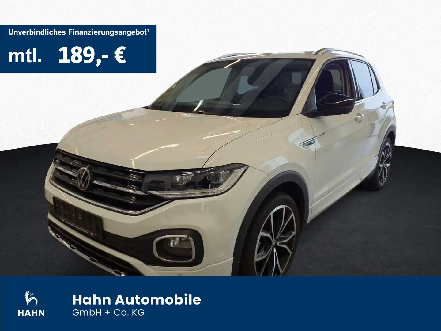 Volkswagen T-Cross 1.5TSI DSG R-line Navi Cam LED App-Conne Weiß - 1