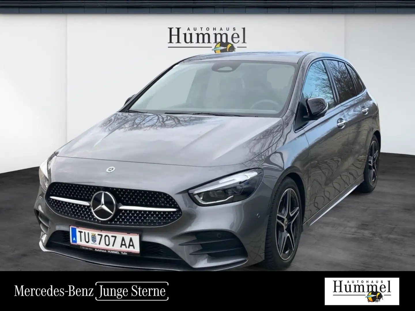 Mercedes-Benz B 180 d Österreich-Edition AMG Line KeyGo PTS Grau - 1
