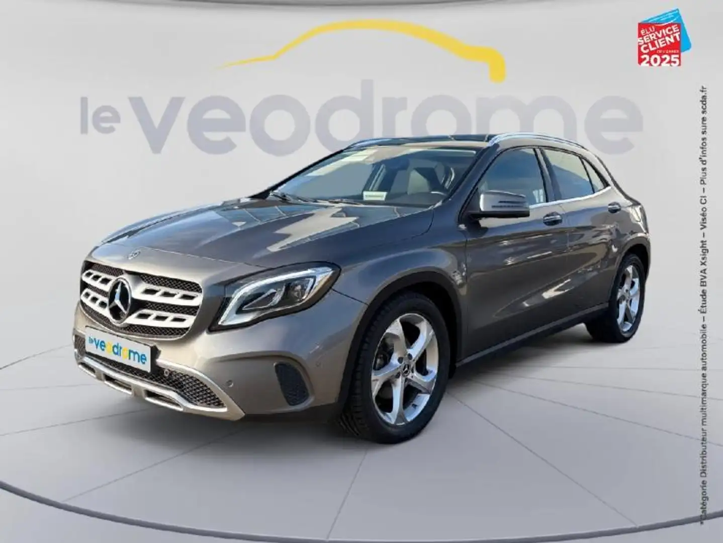 Mercedes-Benz GLA 200 200 156ch Fascination 7G-DCT Euro6d-T Gris - 1