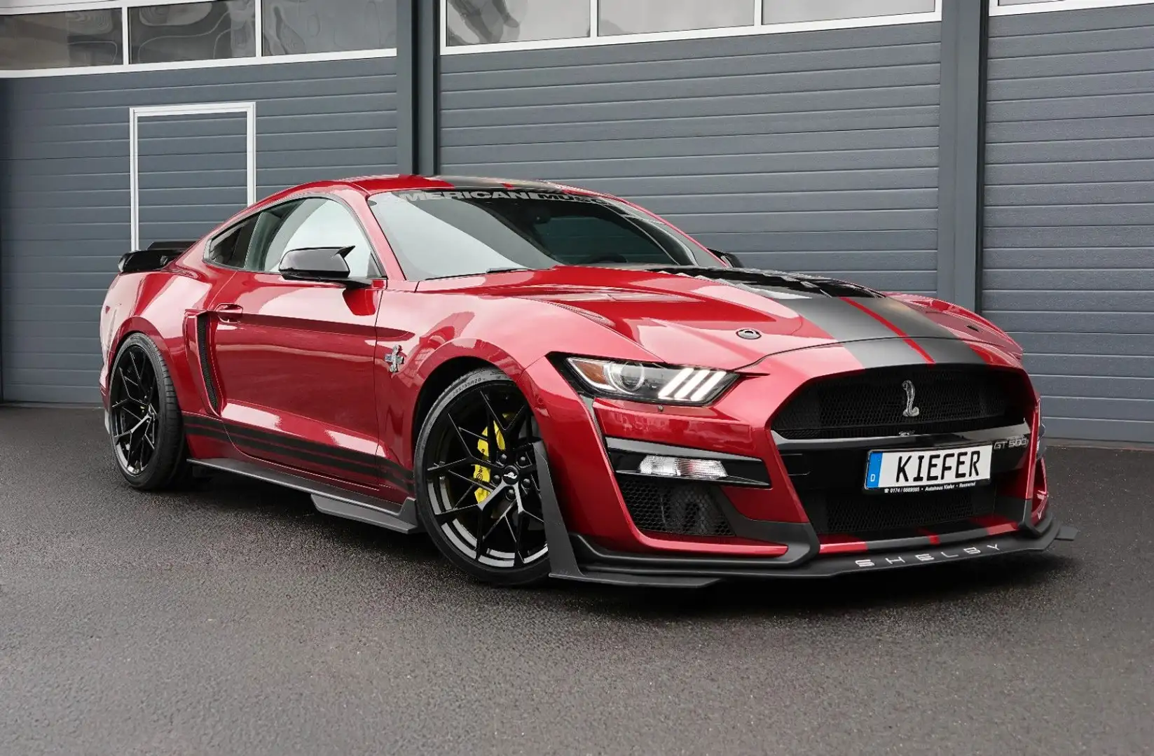 Ford Mustang 5.0 GT/Shelby/BREMBO/SHZ/SBL/KAMERA/R20 Rouge - 1