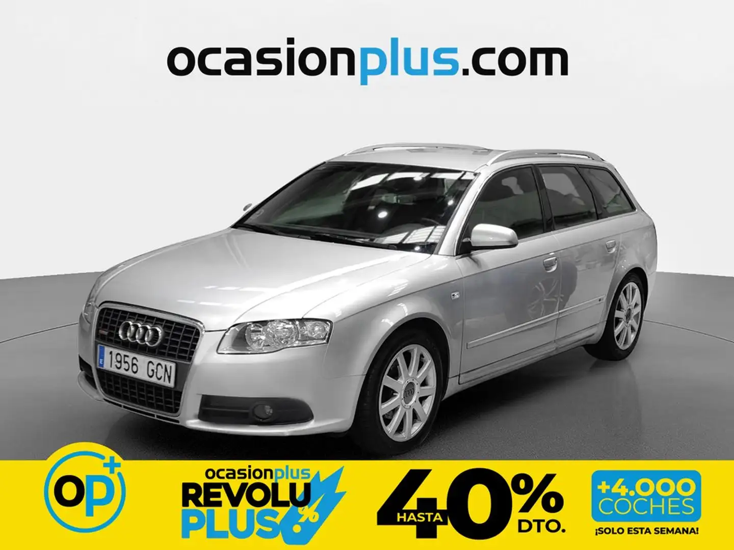 Audi A4 Avant 2.0TDI Gris - 1