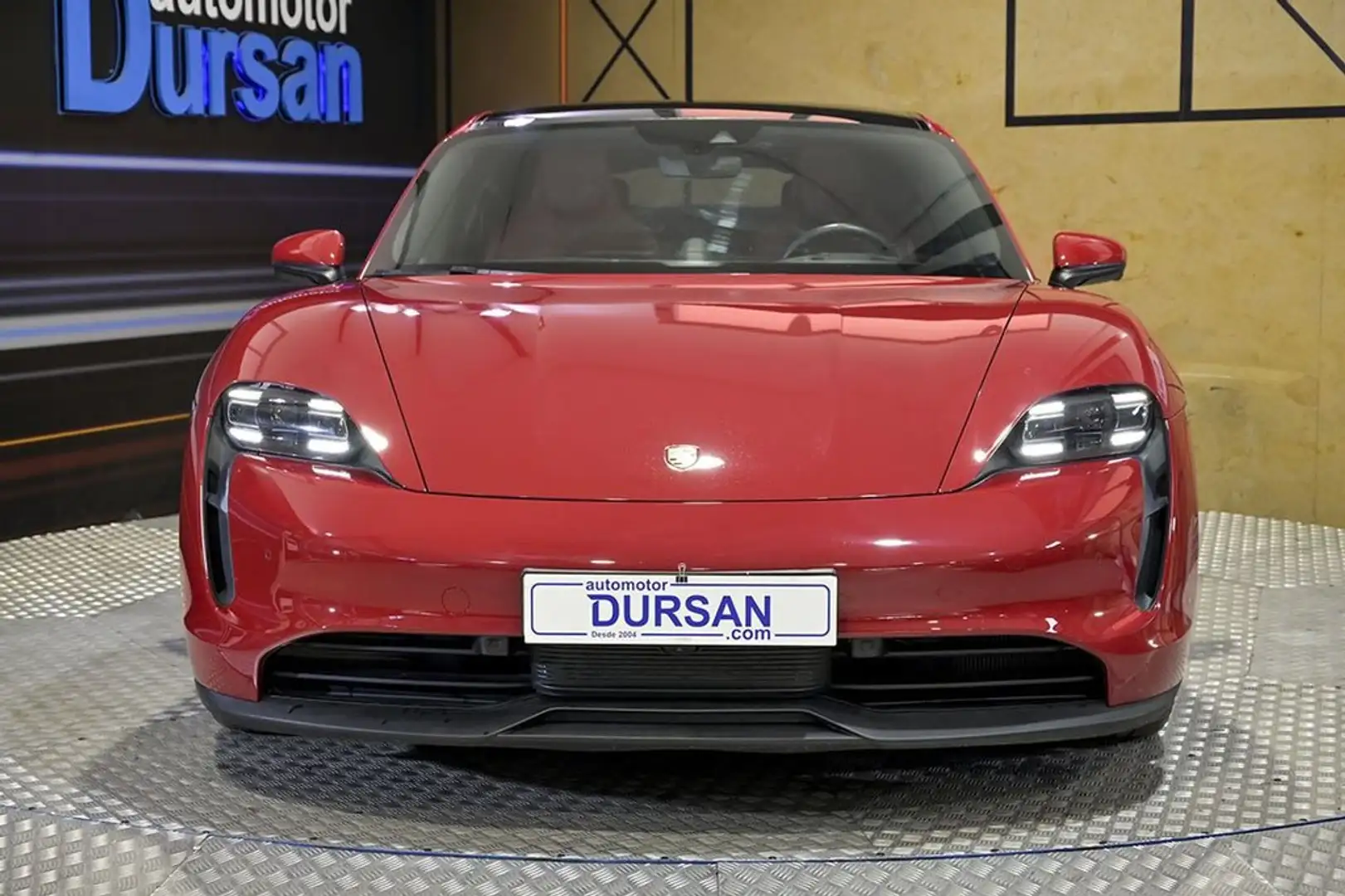 Porsche Taycan Rojo - 2