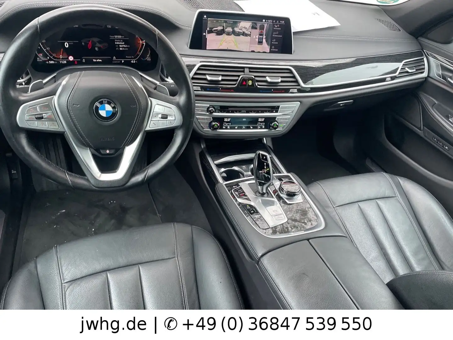 BMW 740 d xDr Laser|DrivingProf|360°|HeadUp|Memory Gris - 2