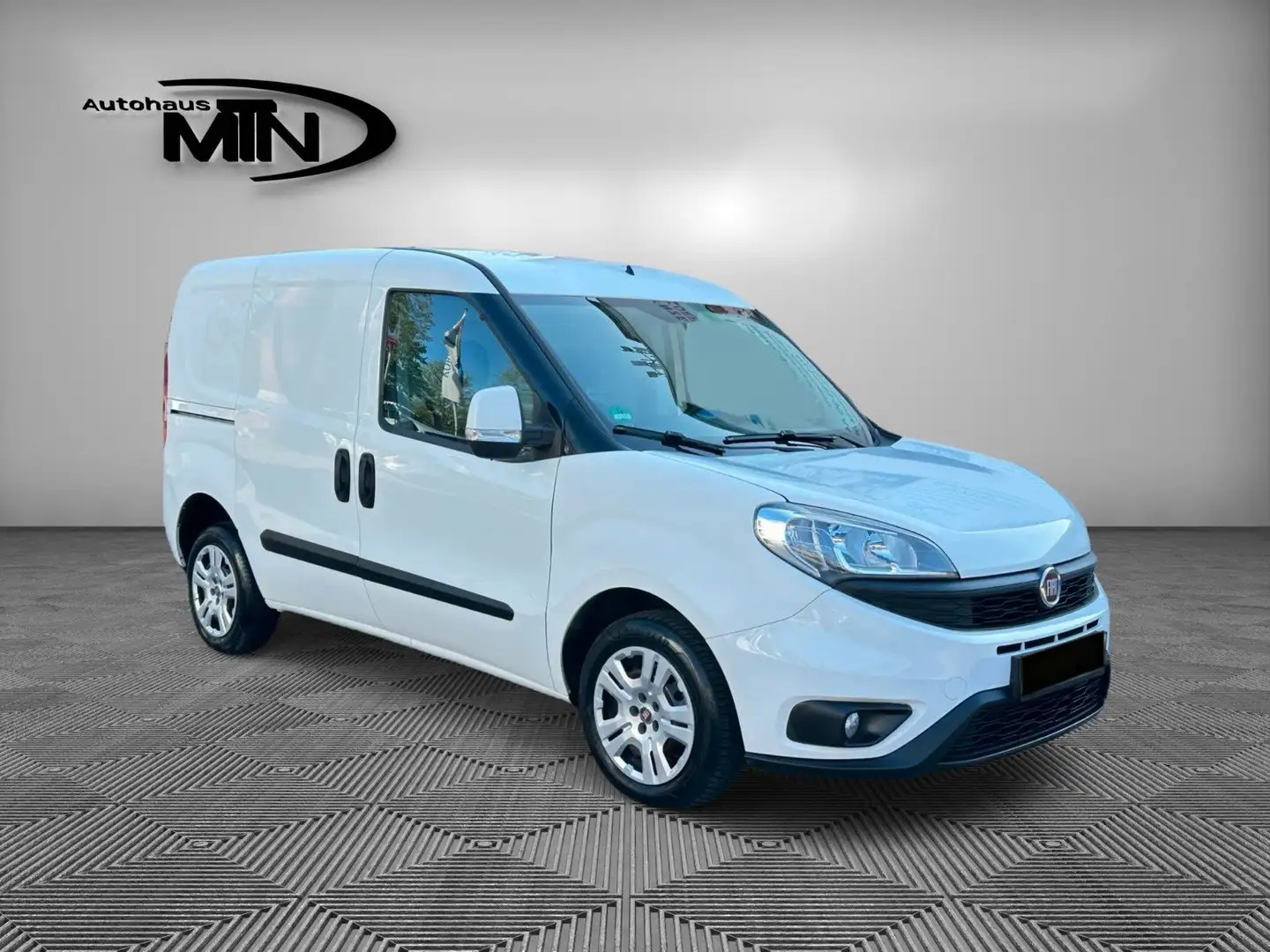 Fiat Doblo Kasten 1,3 MJT Klima Navi Tempomat AHK Weiß - 1