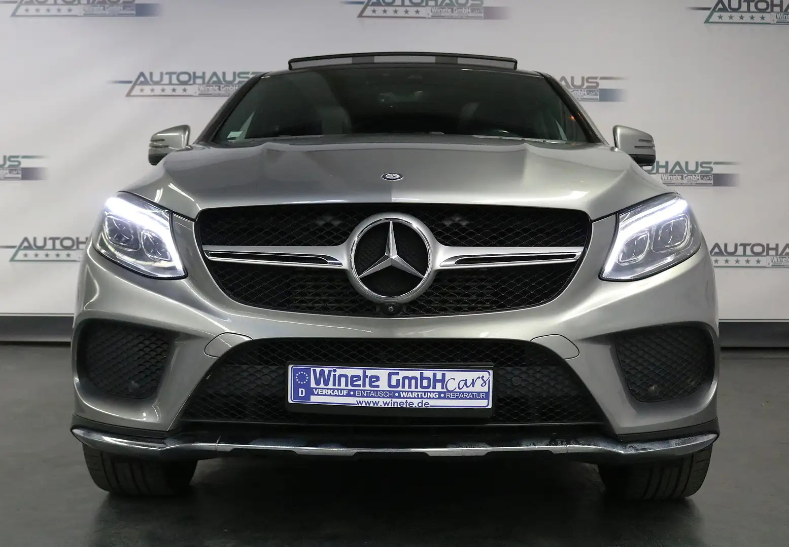 Mercedes-Benz GLE 350 d 4Matic Coupe AMG*360K*LED*SHZ*PANO*TOTW*LEDER*uv Gris - 2