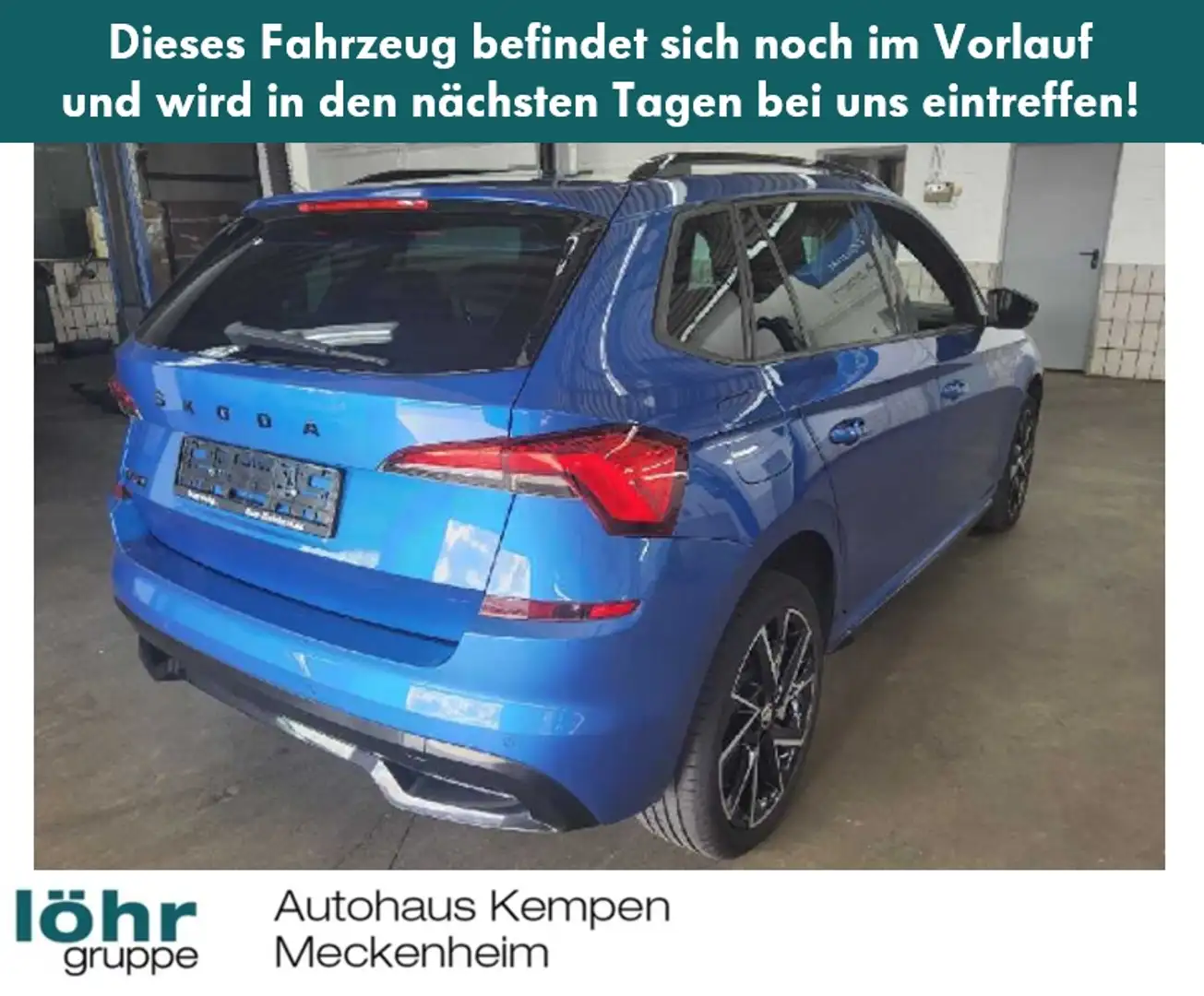 Skoda Kamiq 1.0 TSI DSG Monte Carlo 18"LM Navi+VC RFK+PDC L... Blau - 2