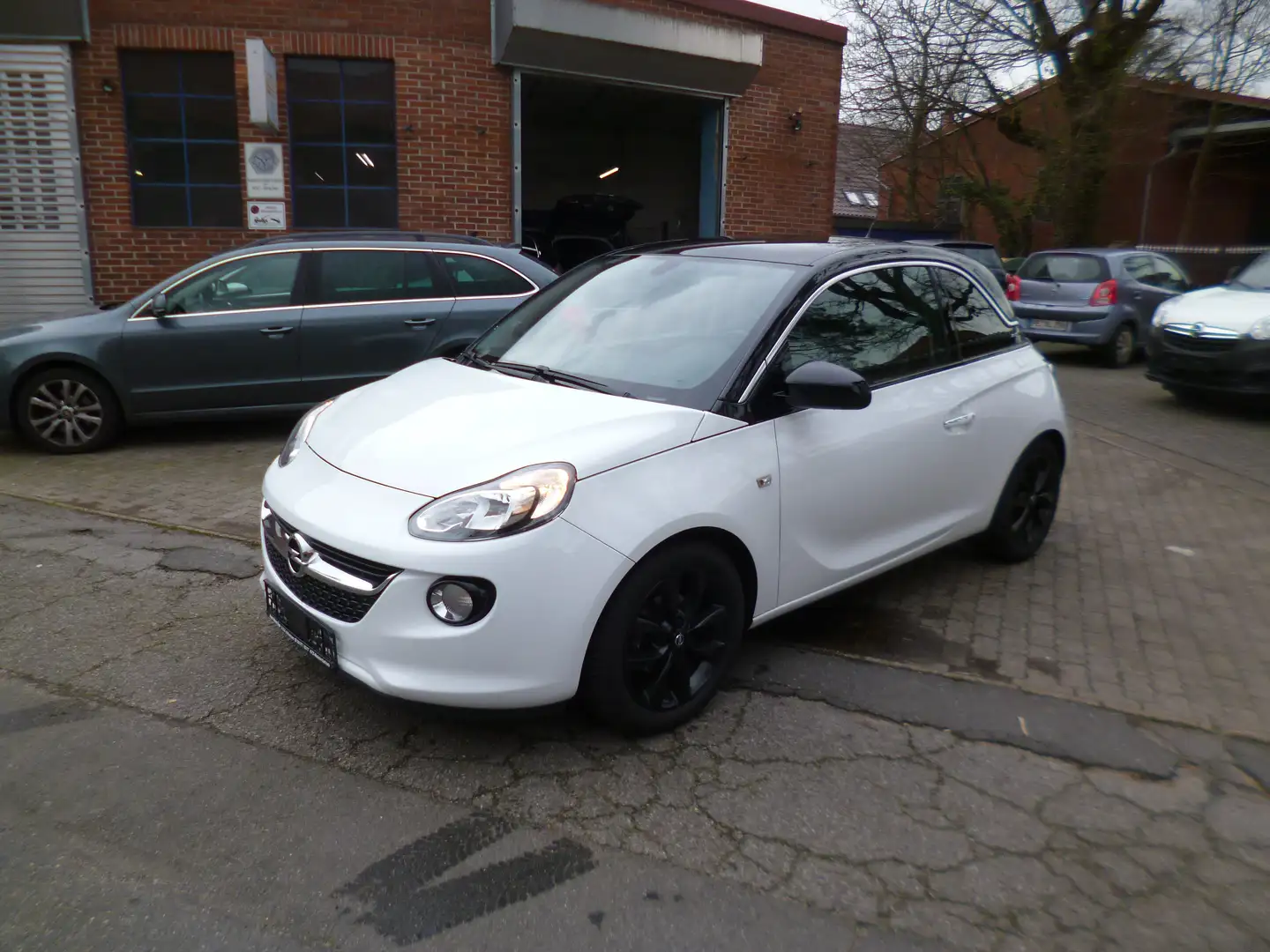 Opel Adam 1.4 Glam,SHZ,LHZ,Allwetterbereifung Blanco - 1