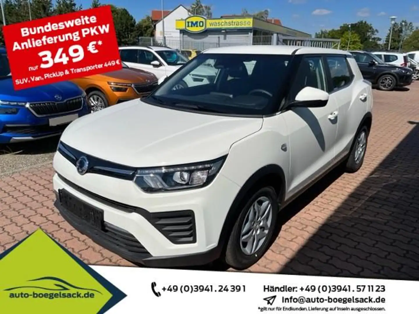 SsangYong Tivoli 1.5 T-GDI CRYSTAL+COMFORT+5J.GARANTIE Fehér - 1