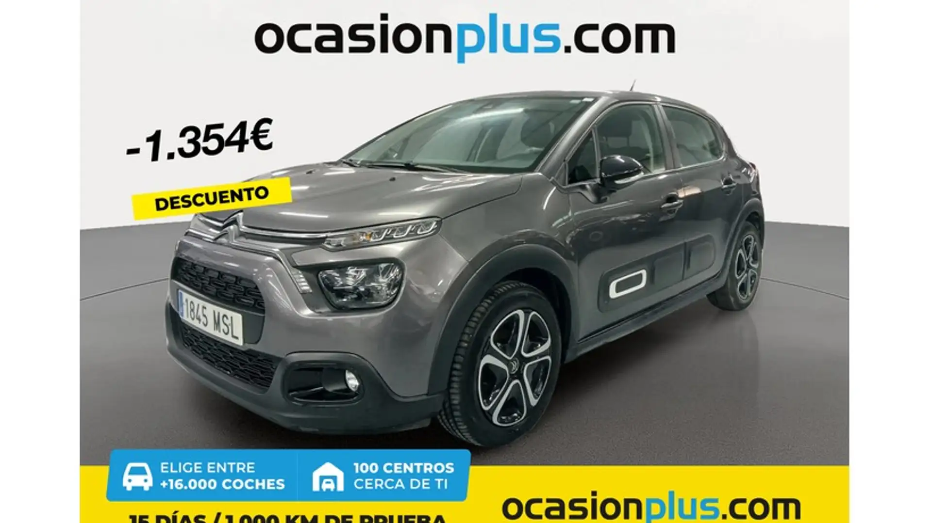 Citroen C3 1.5BlueHDi S&S Plus 100 Grau - 1