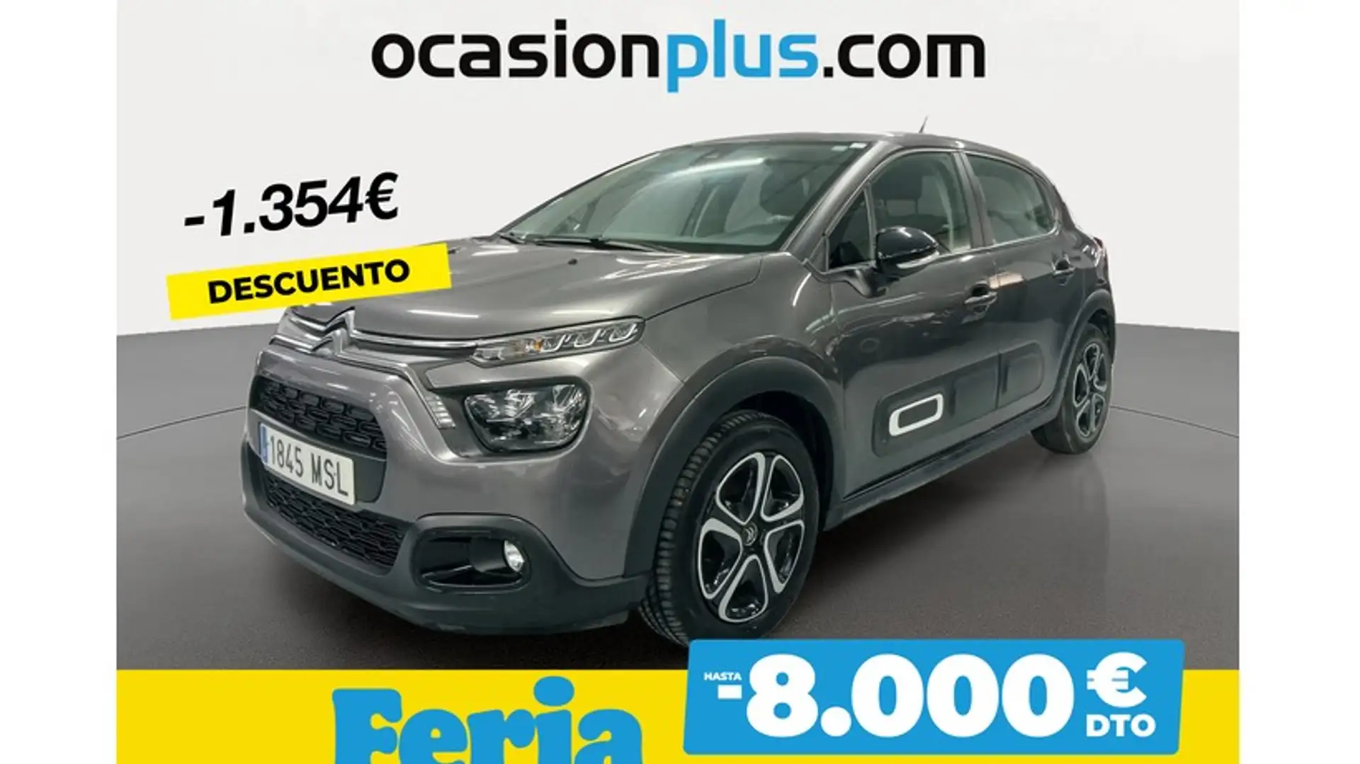 Citroen C3 1.5BlueHDi S&S Plus 100 Gris - 1