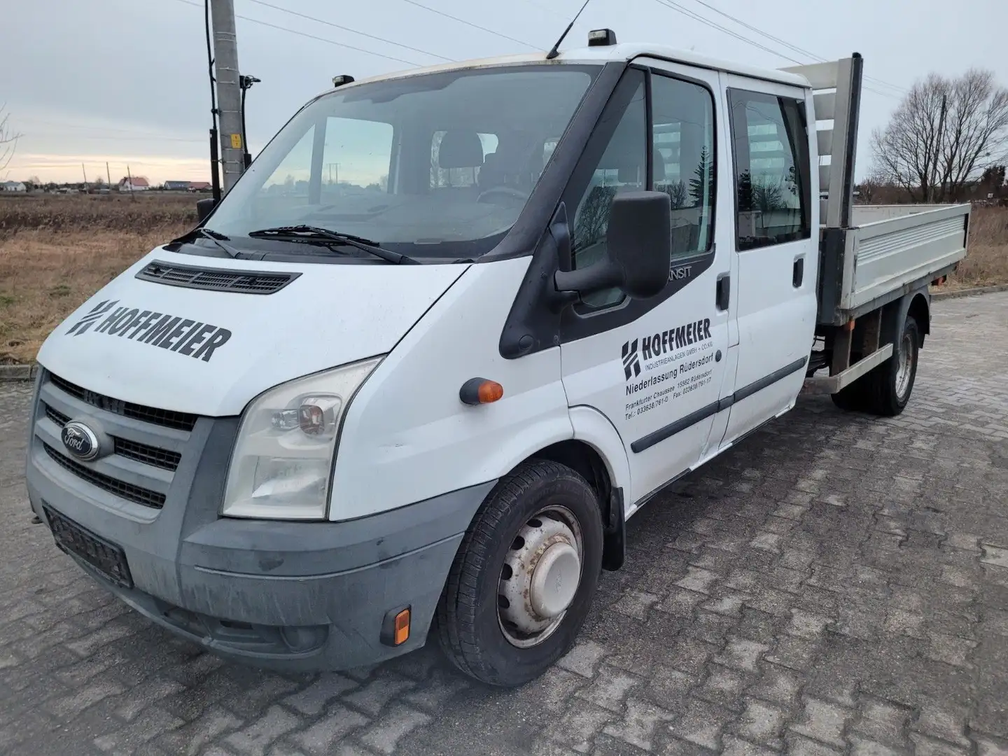 Ford Transit FT 350 L Doppelkabine Zwilingsbereifung Weiß - 1