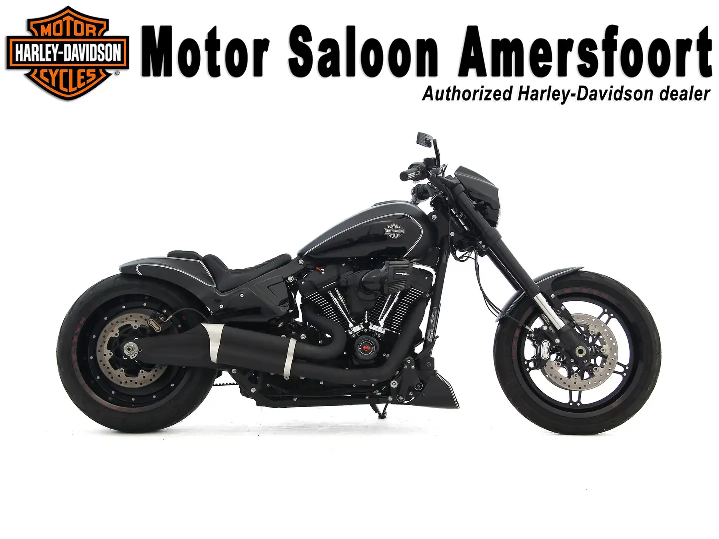 Harley-Davidson Softail FXDR / FXDRS Zwart - 1