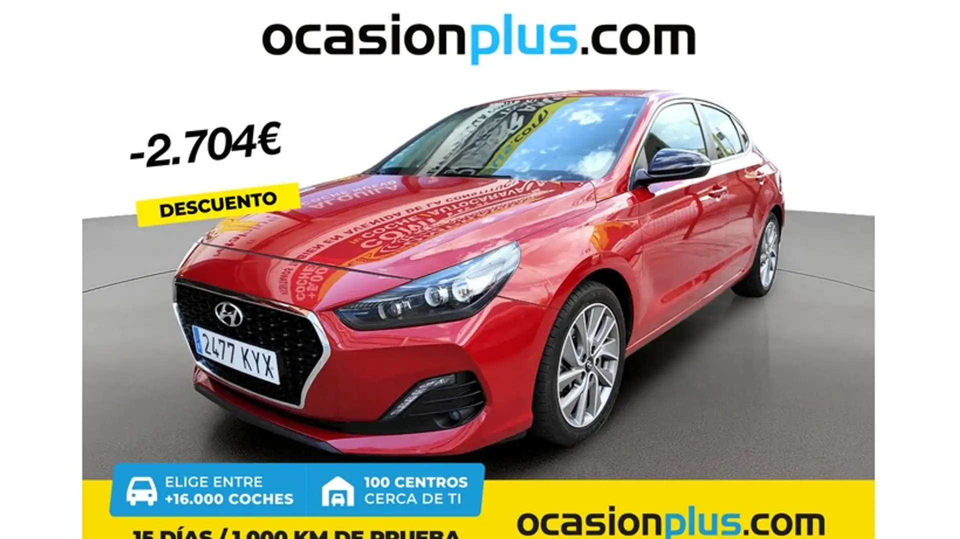 Hyundai i30 FB 1.6CRDi Tecno Rojo - 1