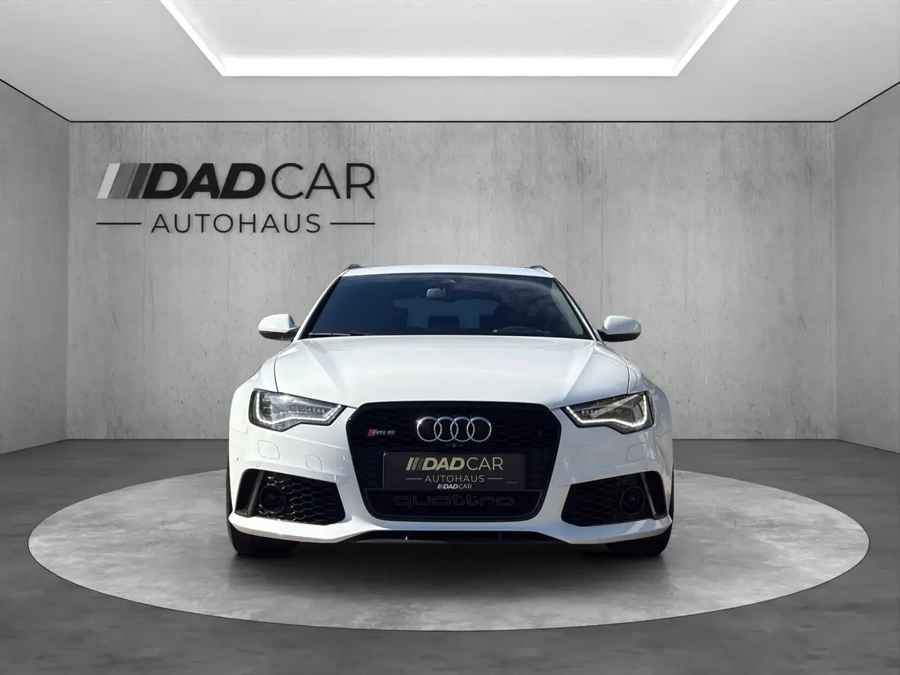 AUDI RS6 4.0 TFSI V8 QUATTRO 560ch - PACK DYNAMIC PLUS - CARBONE - HUD - CAMÉRA 360° - SIÈGES RS CUIR