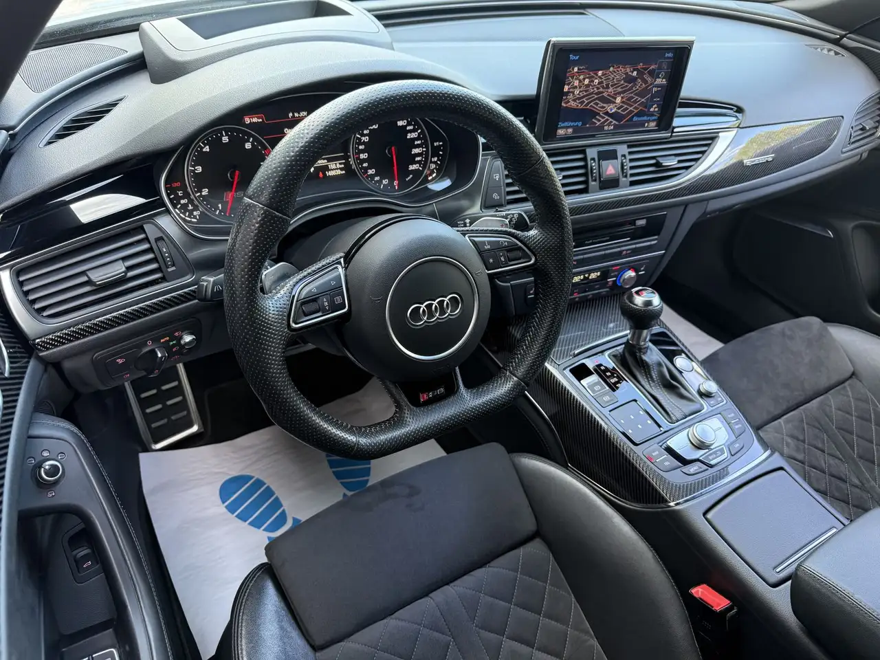 AUDI RS6 4.0 TFSI V8 QUATTRO 560ch - PACK DYNAMIC PLUS - CARBONE - HUD - CAMÉRA 360° - SIÈGES RS CUIR