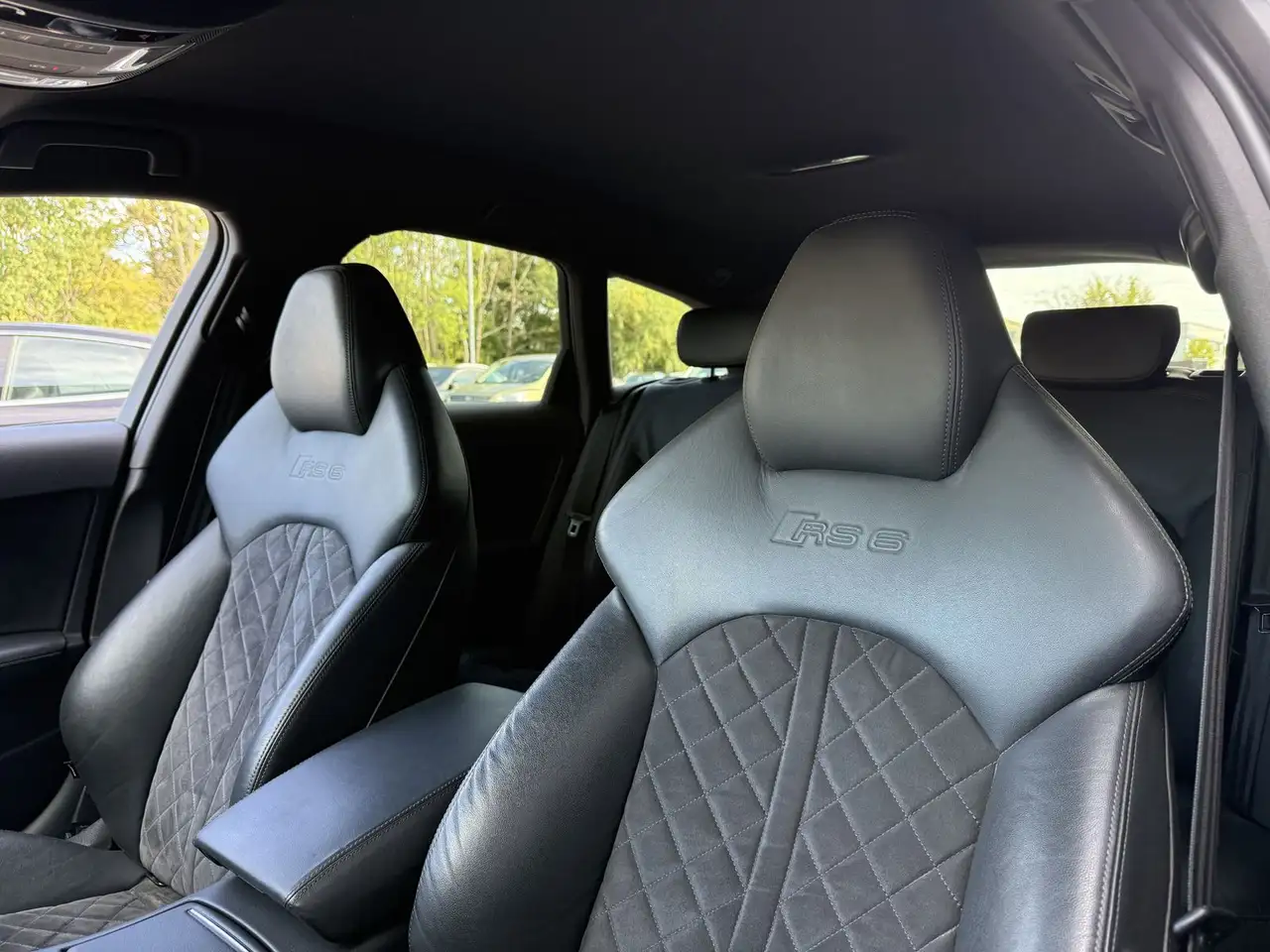 AUDI RS6 4.0 TFSI V8 QUATTRO 560ch - PACK DYNAMIC PLUS - CARBONE - HUD - CAMÉRA 360° - SIÈGES RS CUIR