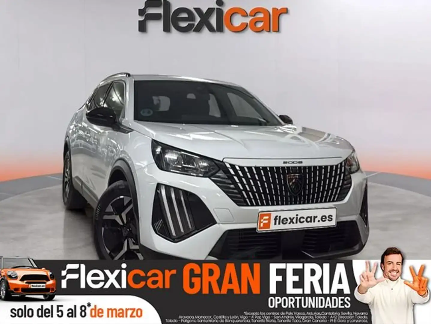 Peugeot 2008 1.2 PureTech S&S Allure EAT8 130 Weiß - 1