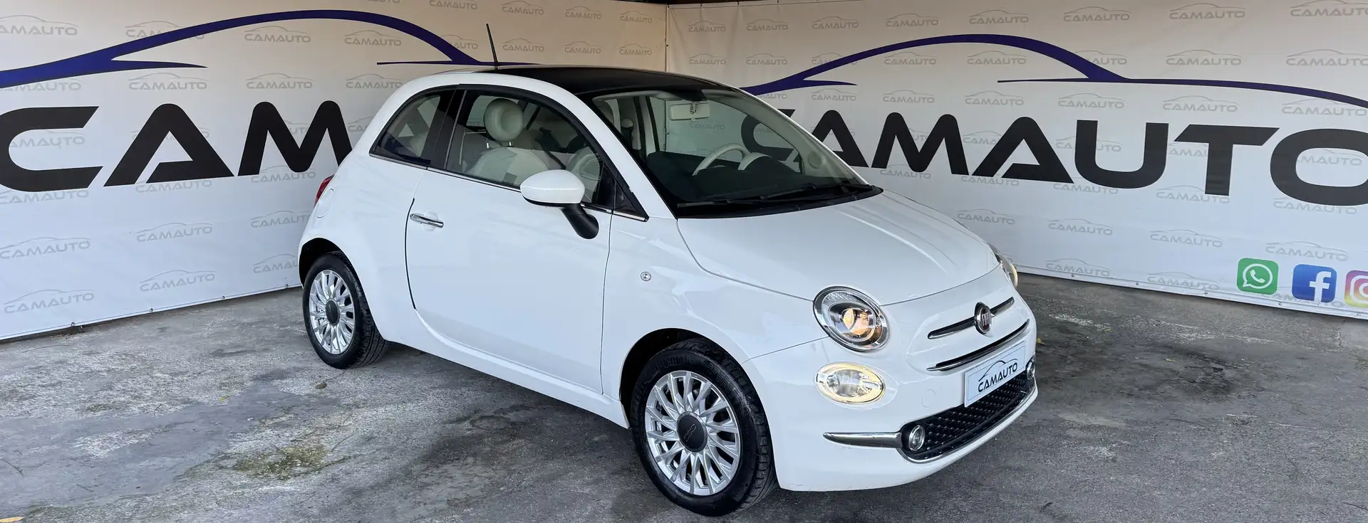 Fiat 500 1.2 Lounge 69cv E6 Bianco - 2