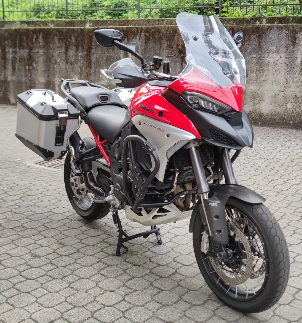 Ducati Multistrada V4 rally full Adventure Piros - 2