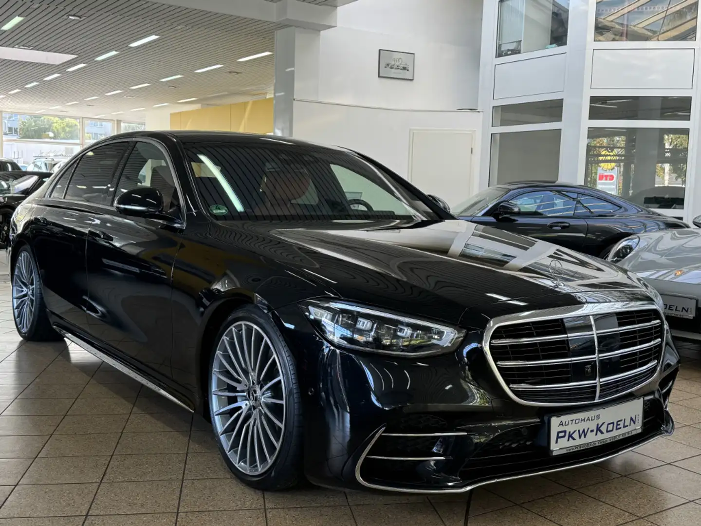 Mercedes-Benz S 450 d 4M L AMG-LiNE*PANO*CHAUFFEUR*HuD*Max.VOL Negru - 2