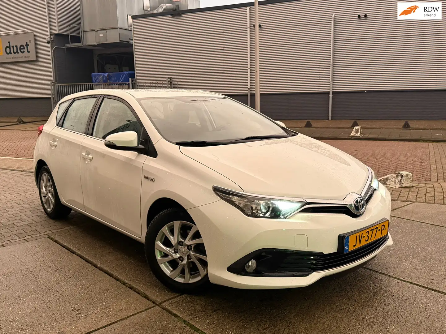 Toyota Auris 1.8 Hybrid Aspiration 1e eigenaar Volledig onderho Wit - 1