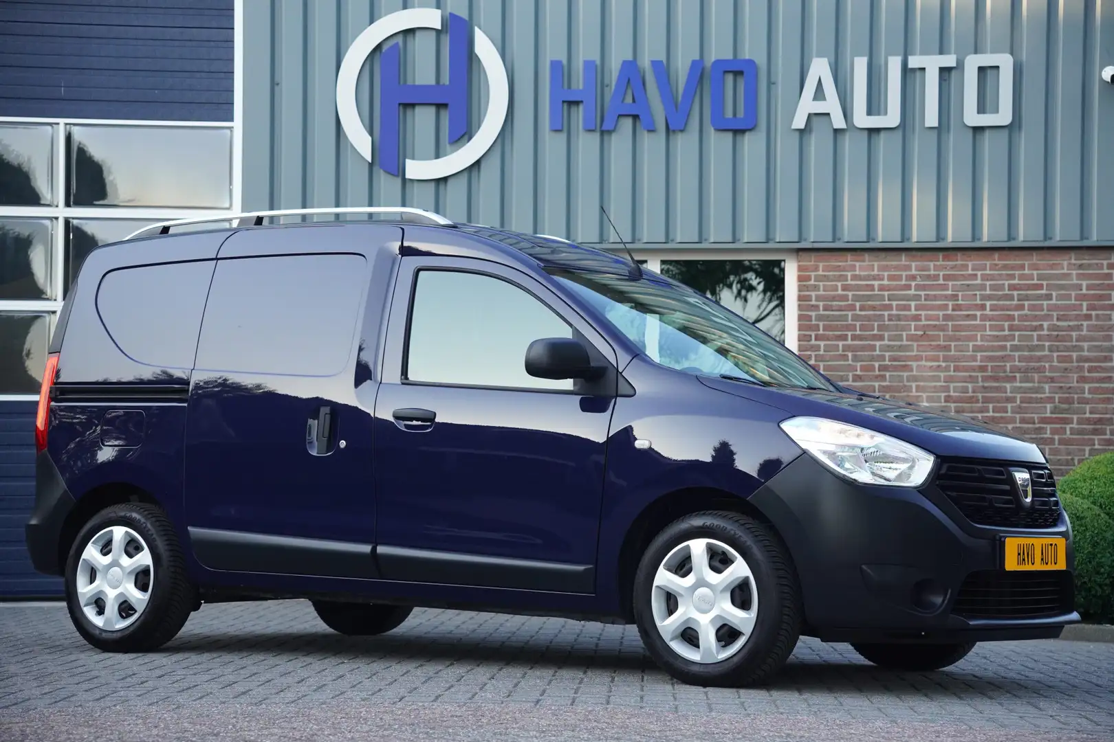 Dacia Dokker 1.3 TCe 131PK, AIRCO, NAVI, CRUISE CONTROL Blauw - 1