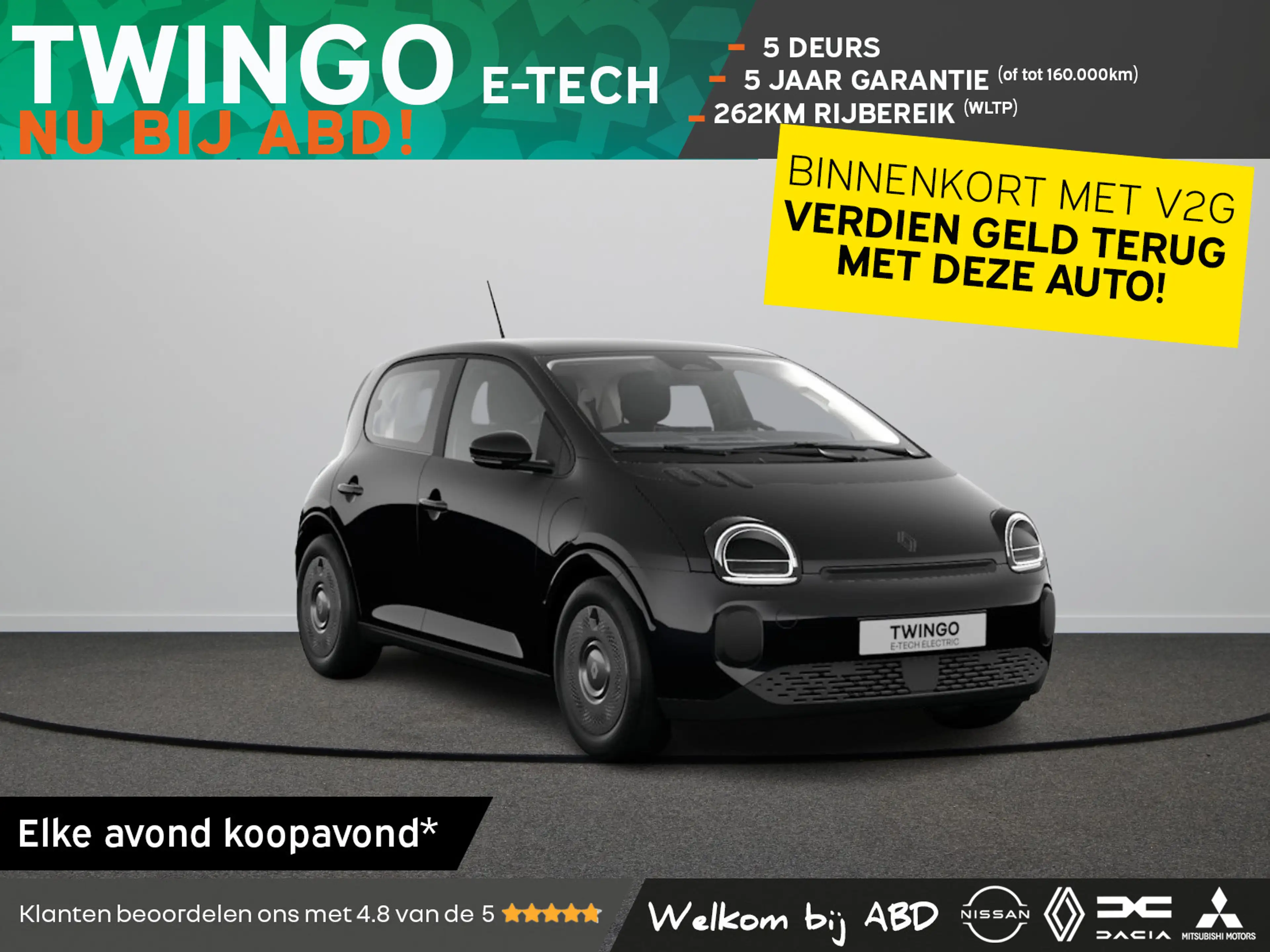 Renault Twingo Evolution Urban range | LED-achterlichten | LED-da