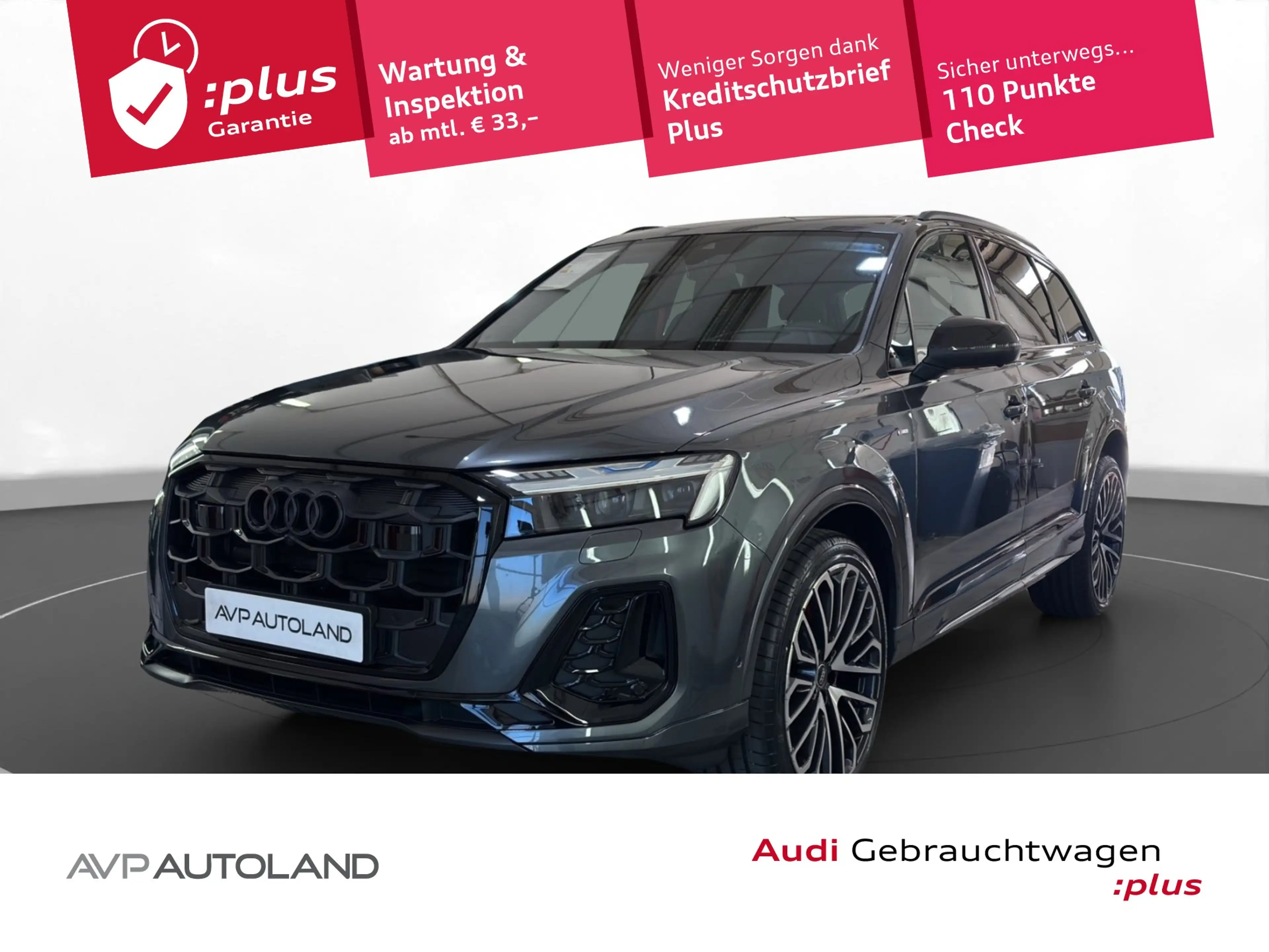 Audi Q7 3.0 TDI quattro tiptronic S line | PANO |