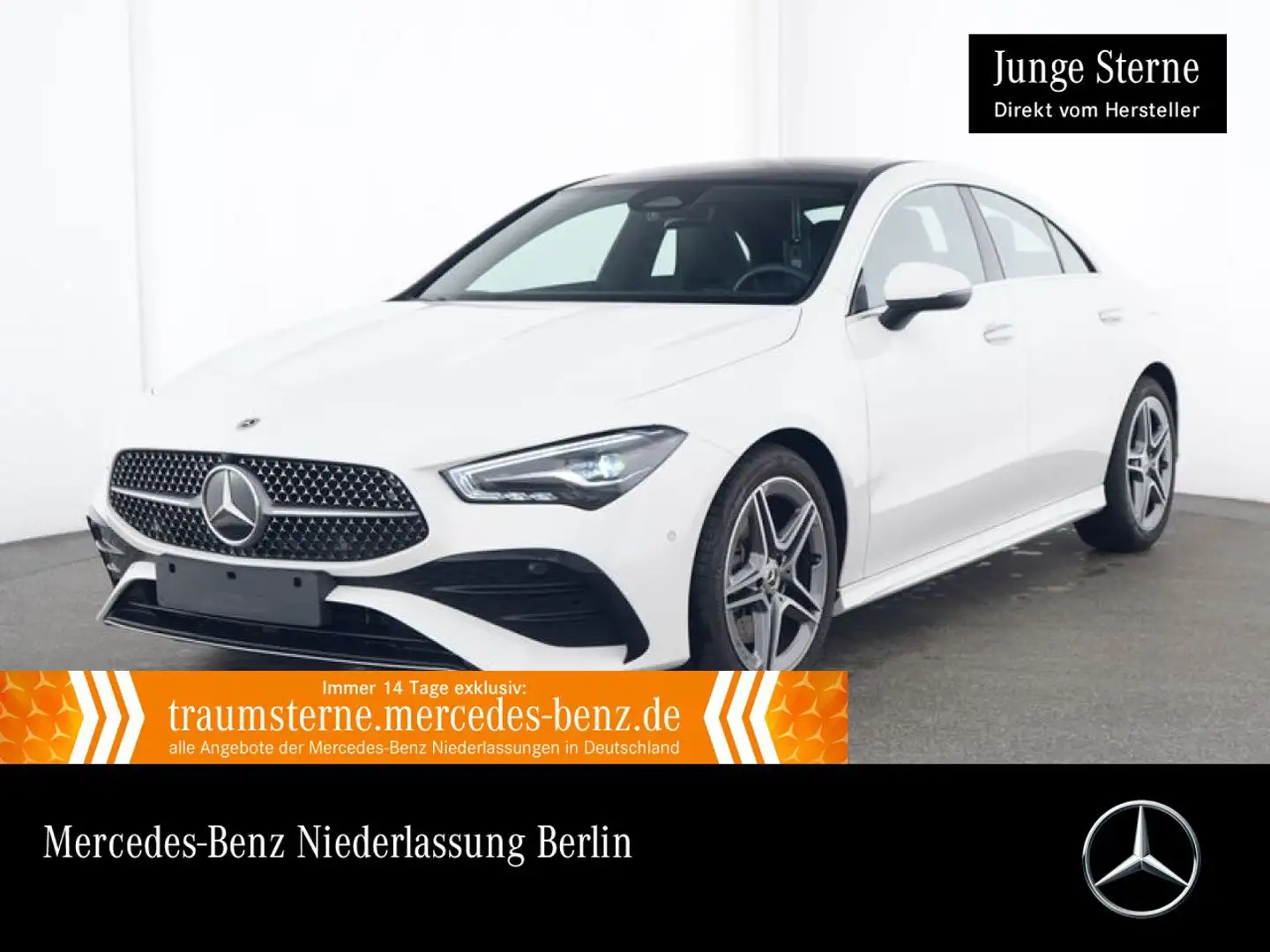 Mercedes-Benz CLA 200 AMG+PANO+LED+KAMERA+KEYLESS+7G Weiß - 1