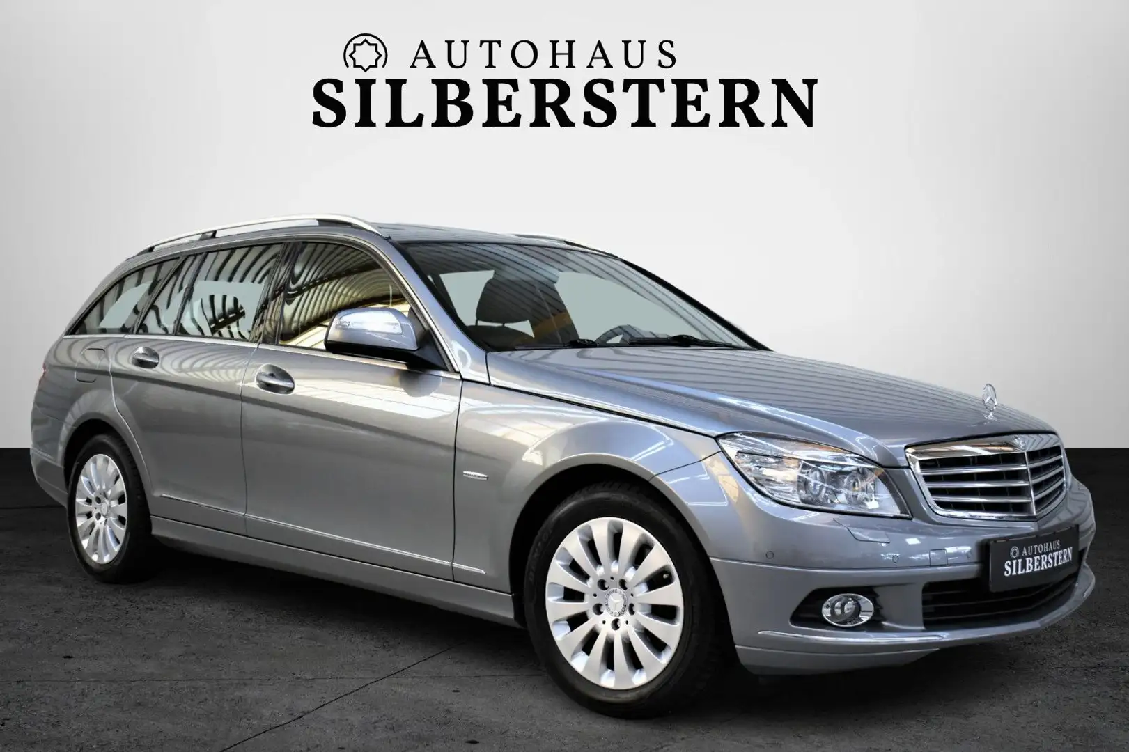 Mercedes-Benz C 230 T+Bi-Xenon+Navi Comand+Schiebedach+H&K+TOP Zilver - 1