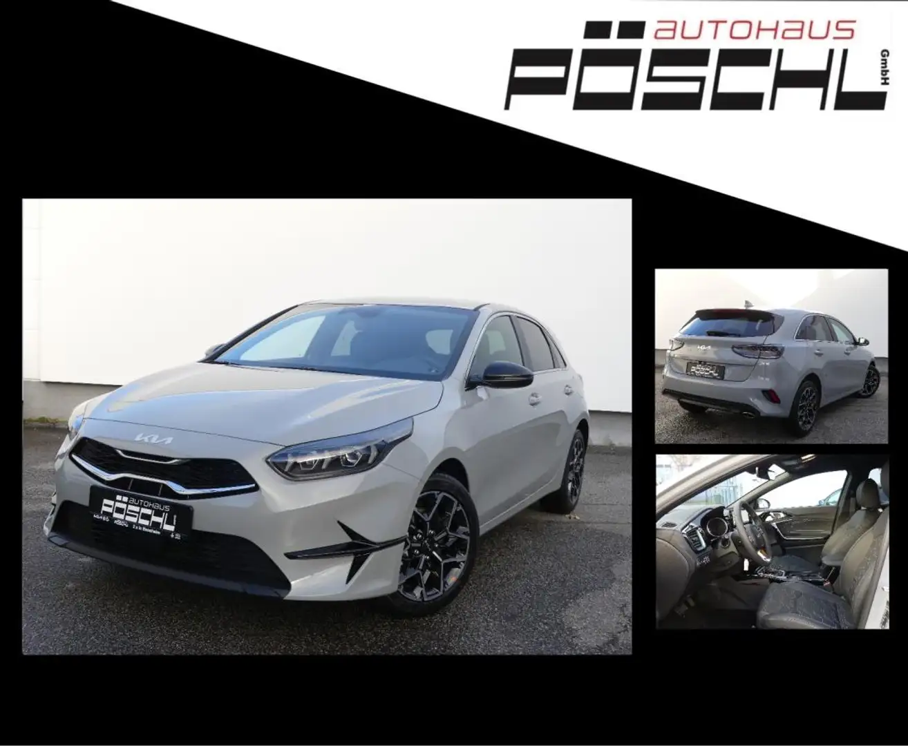Kia Ceed / cee'd 1.0T Nightline - Automatik / ❗SONDERLEASING / ‼️PR Grau - 1