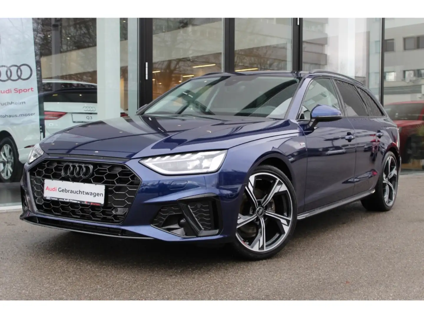 Audi A4 Avant S-Line competition 35TFSI Str.19''Navi*Busin Blau - 2