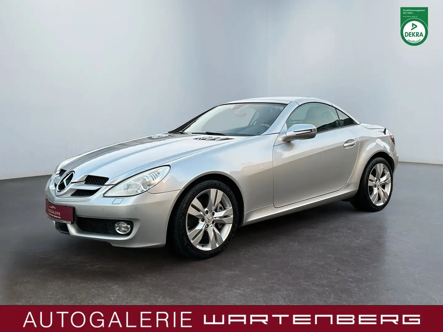 Mercedes-Benz SLK 350 Roadster/1 Jahre Gewährleistung/LEDER/V6 Argent - 1