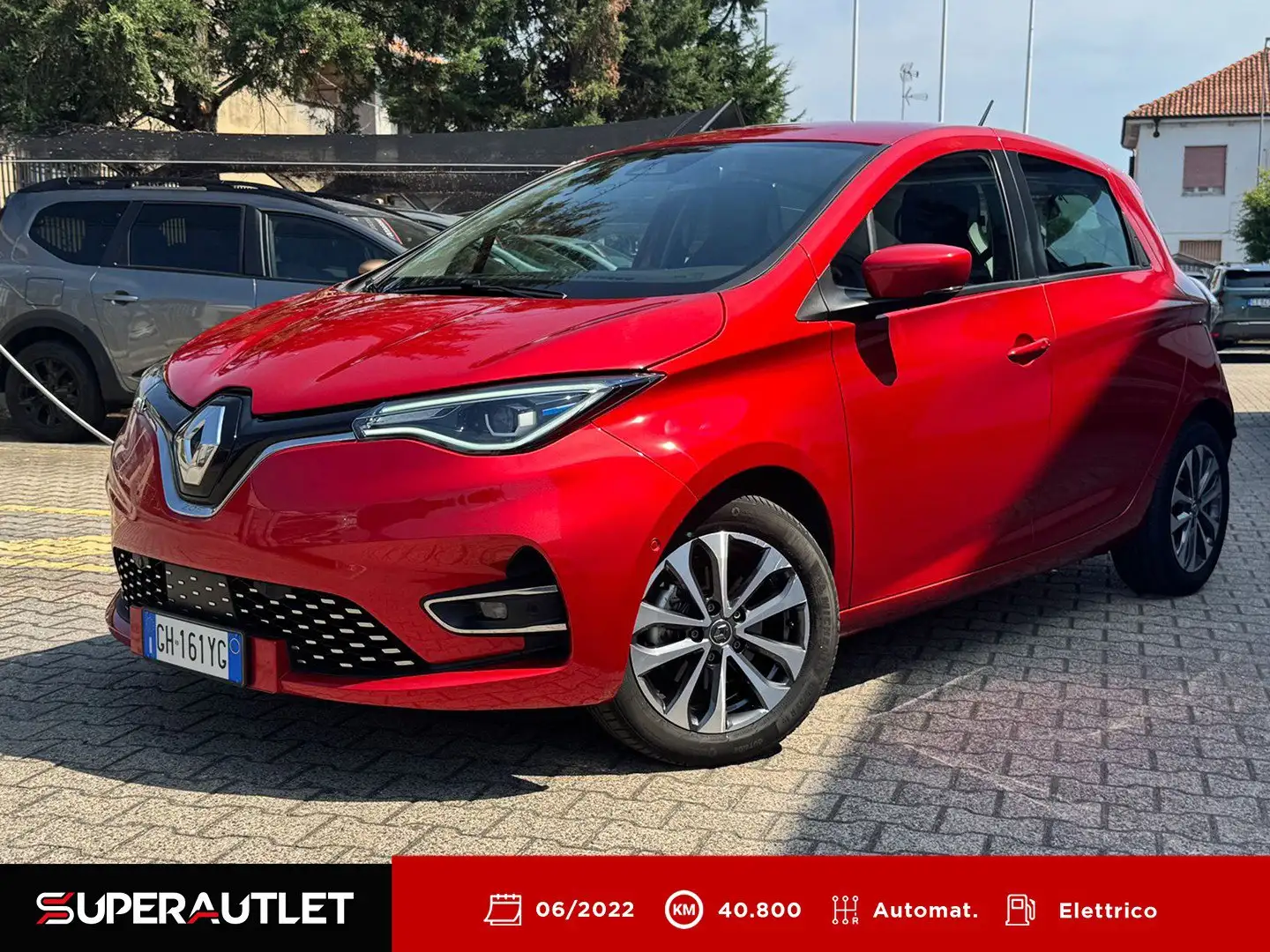 Renault ZOE Intens R135 e-shifter Rosso - 1