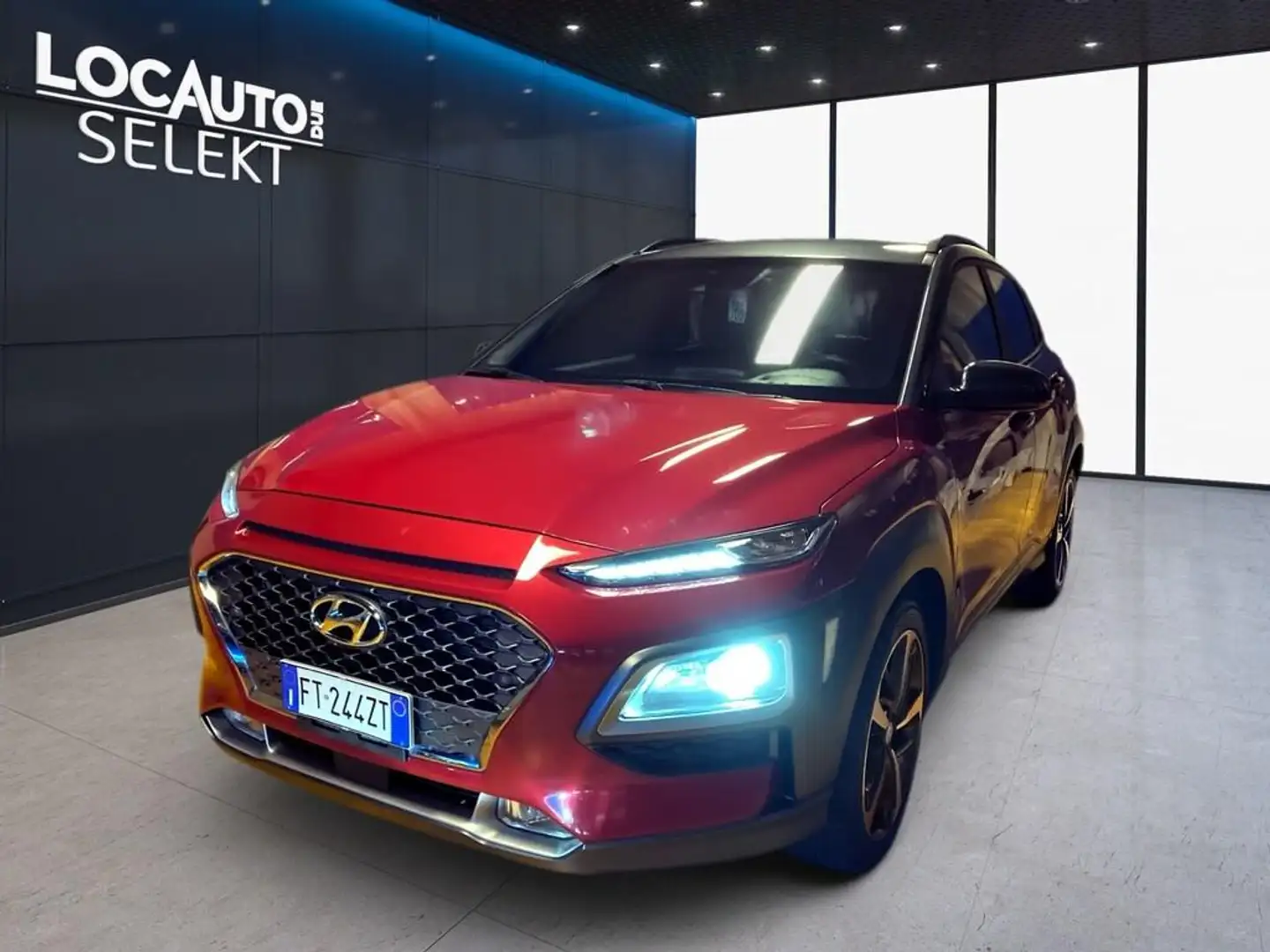 Hyundai KONA 1.6 crdi Xpossible 4wd 136cv dct - PROMO Rosso - 1