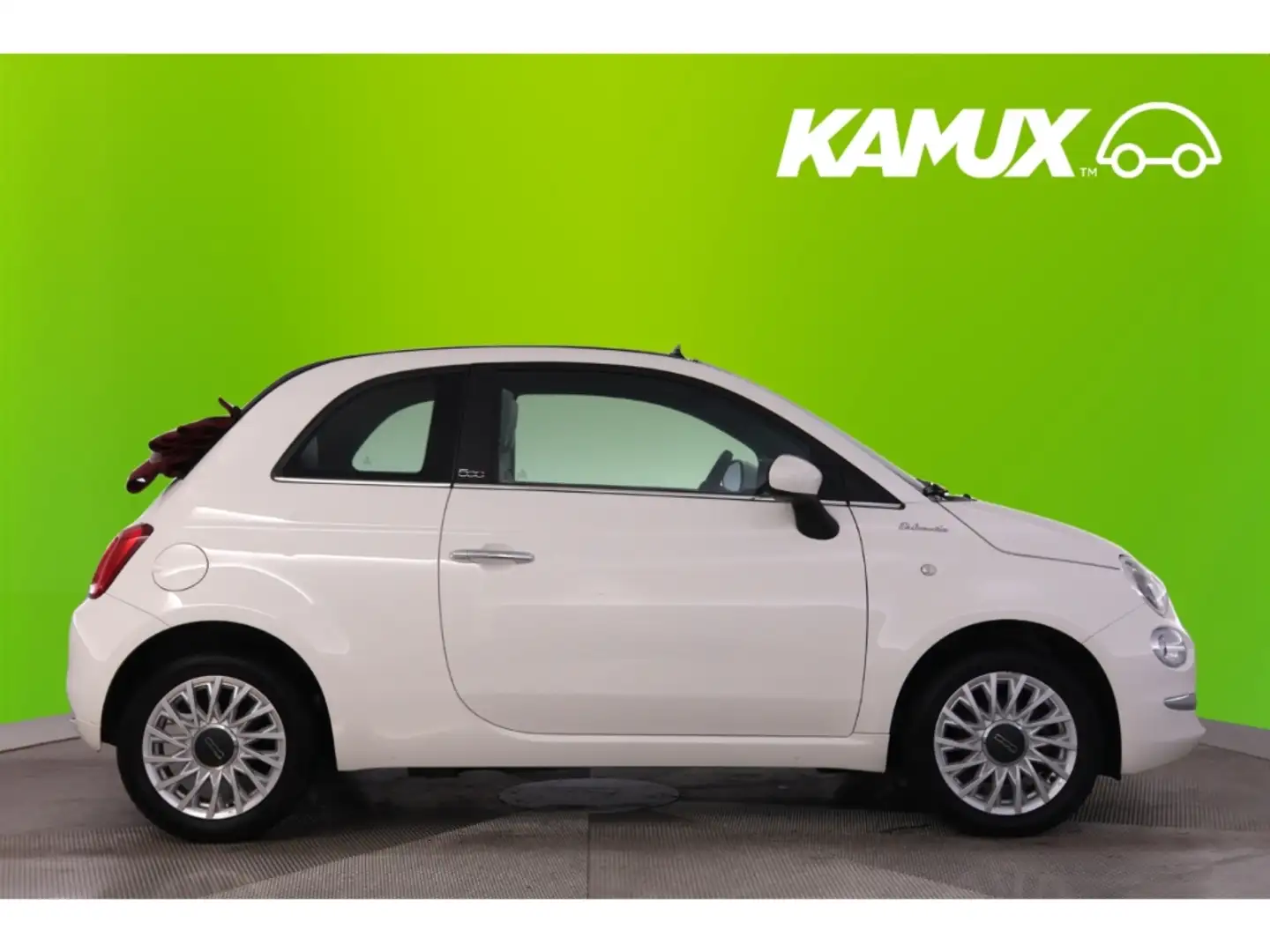 Fiat 500C 1.0Mild-Hybrid Dolcevita+CARPLAY+PDC+TEMPO Weiß - 2
