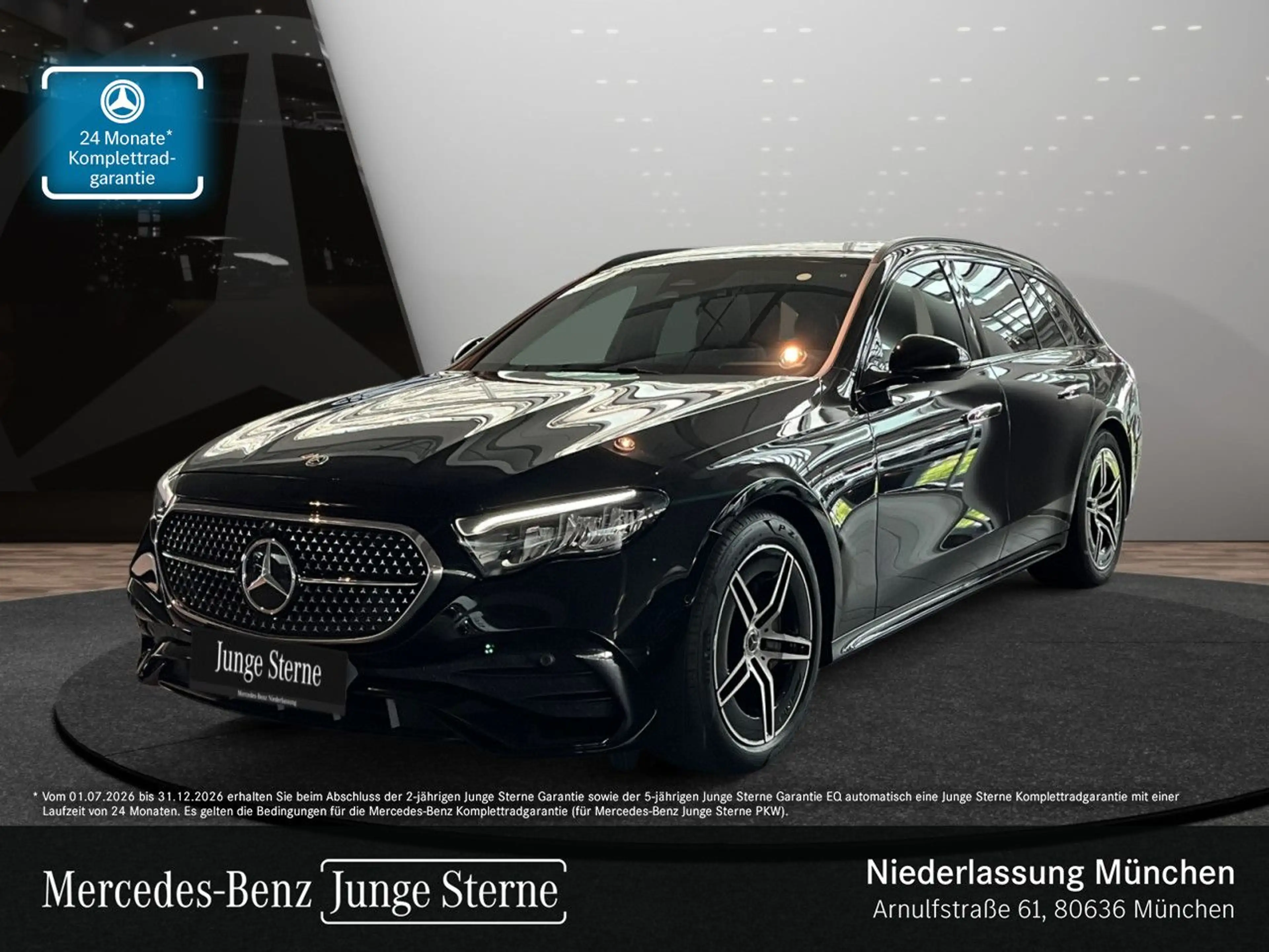 Mercedes-Benz E 220 d T 4M AMG Pano LED AHK Night Kamera PTS 9G