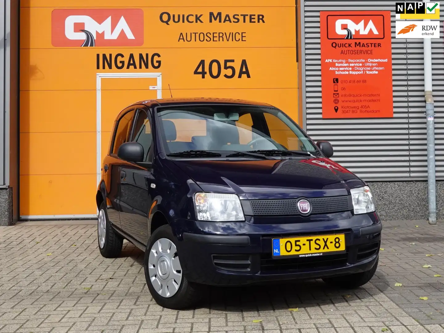 Fiat Panda 1.4 Natural Power Classic - 1e Eigenaar - Airco - Bleu - 1