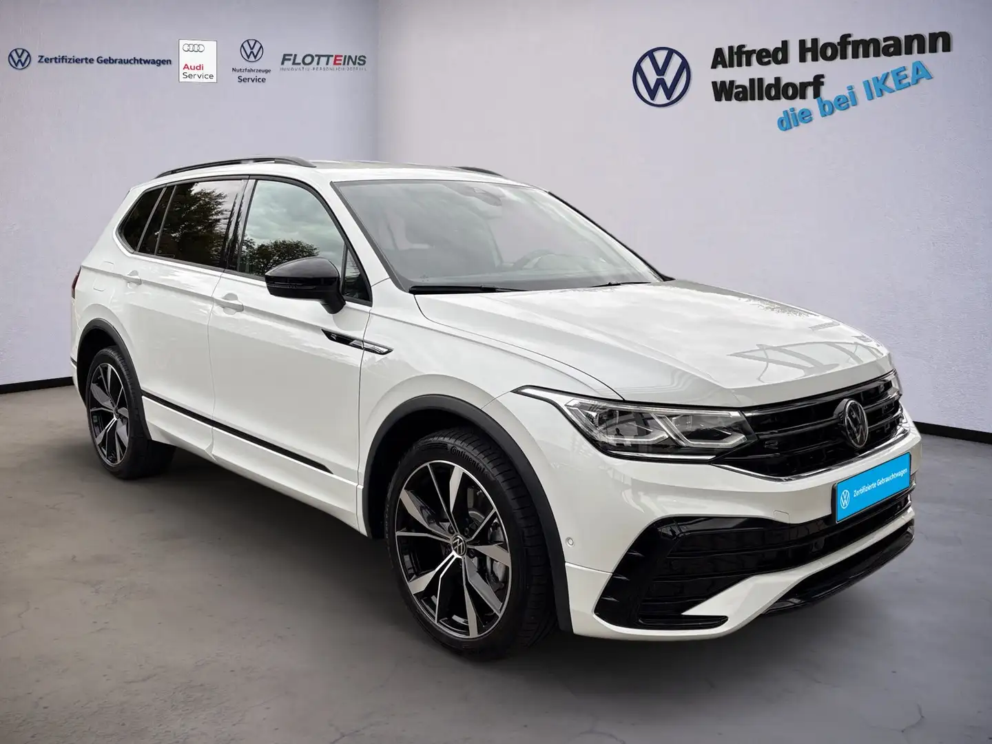 Volkswagen Tiguan Allspace 2.0 TSI DSG AHK KEYLESS STHZ LED NAVI KLIMA LM Weiß - 2