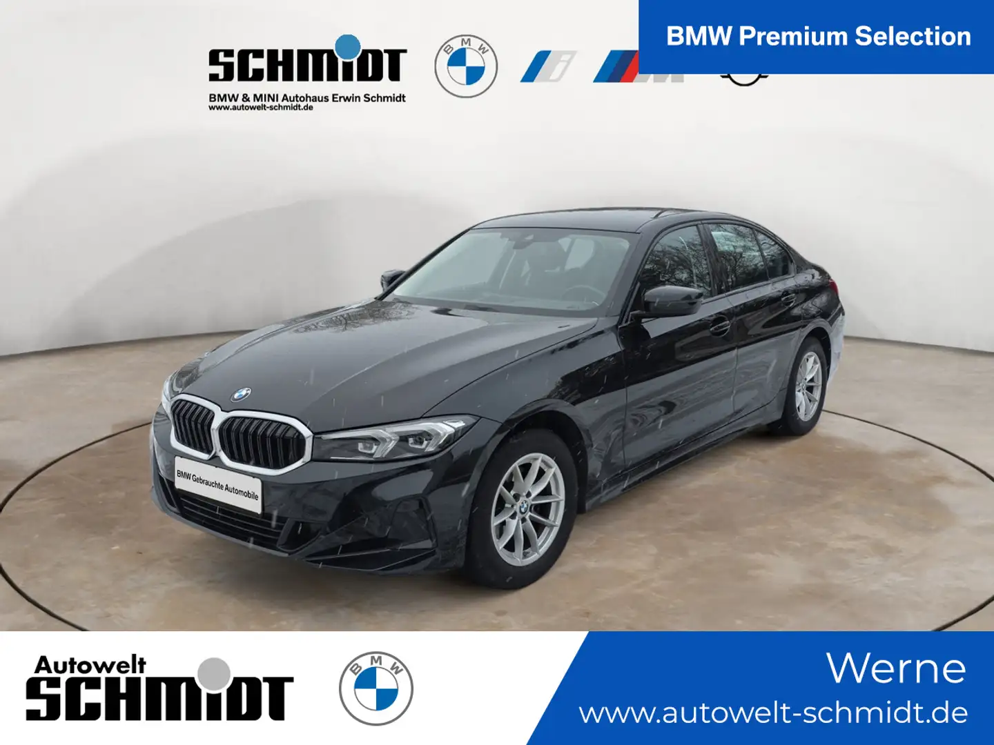 BMW 320 i Limousine + 2Jahre-BPS.-GARANTIE Schwarz - 1