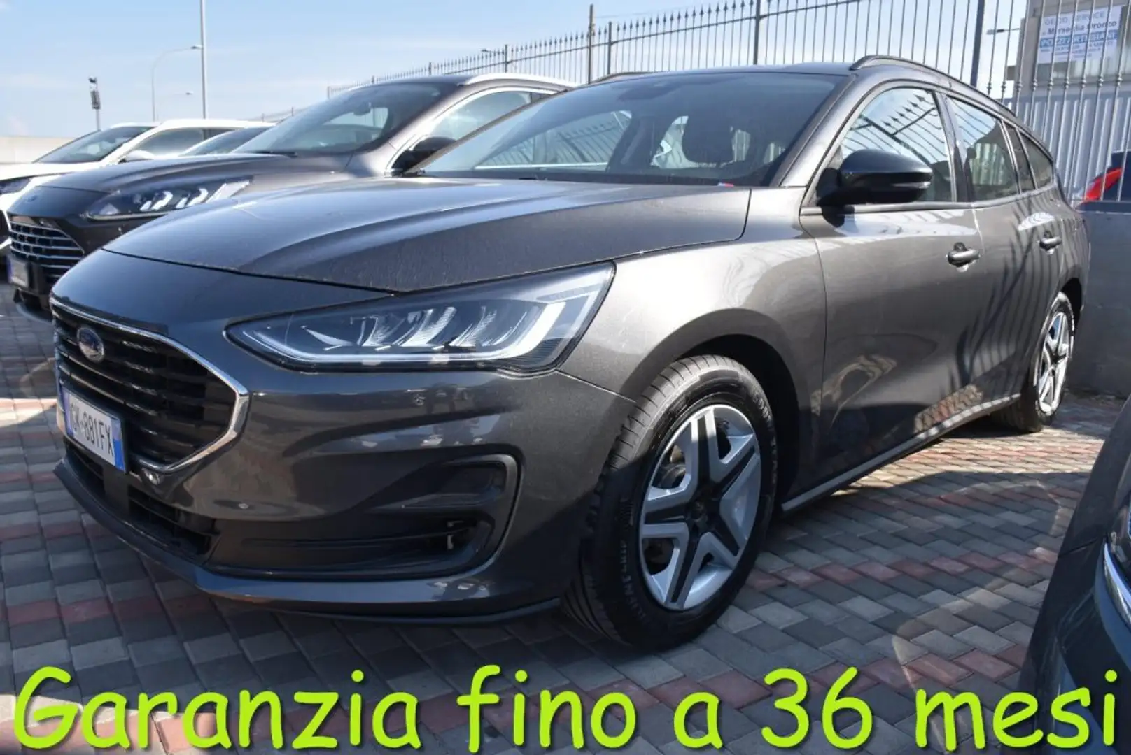 Ford Focus 1.5 EcoBlue 120 CV aut. SW Business Grigio - 1