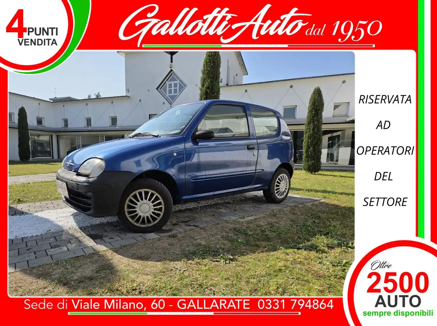 Fiat 600 1.1 Blu/Azzurro - 1