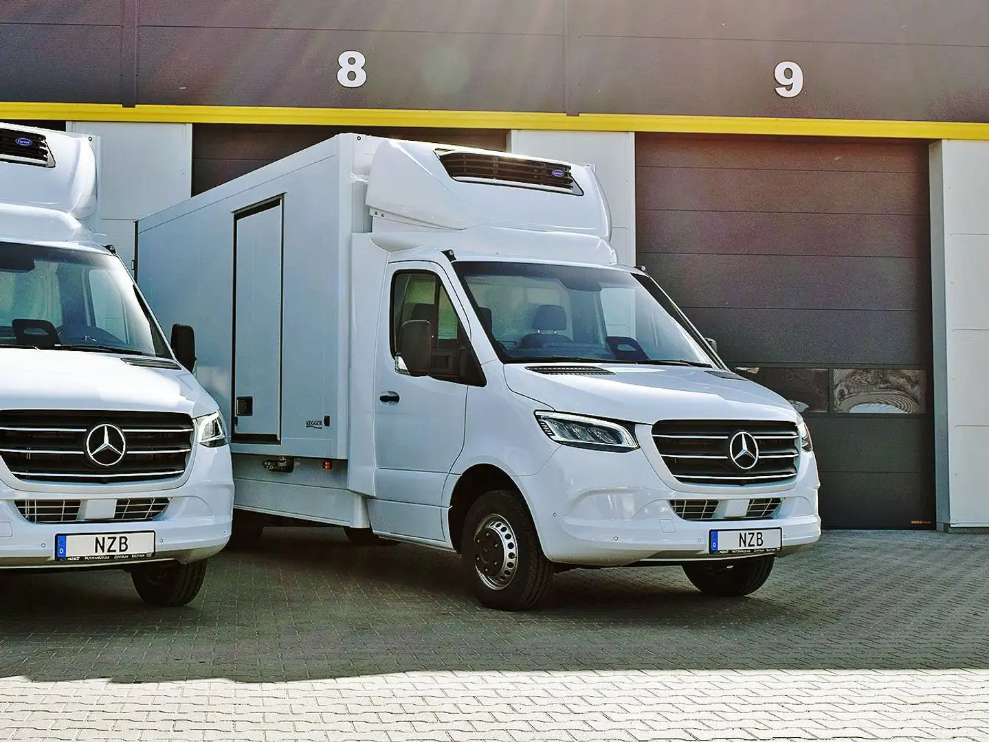Mercedes-Benz Sprinter 519 CDI 5.5T SOFORT Carrier-20/LBW 2 Stk. Weiß - 1